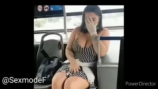 Big Busty on bus squirt total Clips