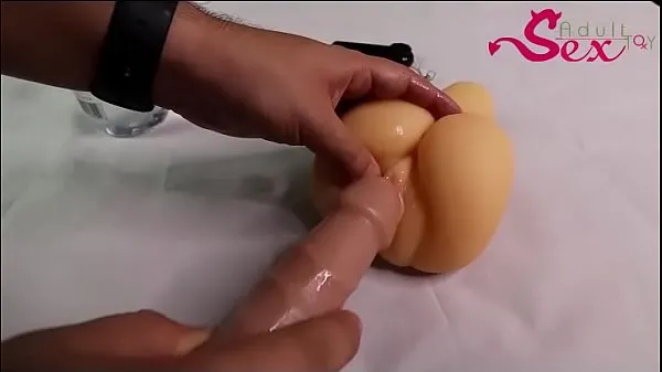 Big Silicone Pussy Masturbation Toy For Men total Clips