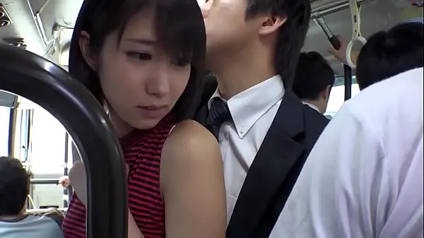 Big Sexy japanese chick in miniskirt gets fucked in a public bus total Clips
