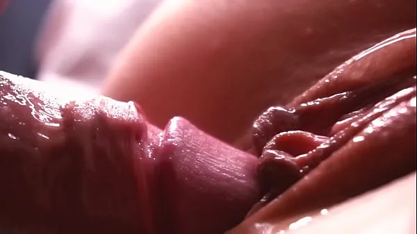 Big Slomouth. Extreme close-up. Sperm dripping down the pussy total Clips