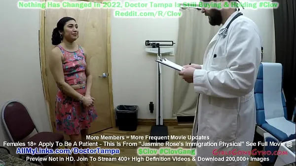 Velký celkový počet klipů: Spy Cams Capture Latina Jasmine Rose Gets Immigration Examination & All Of Her Tattoos Photographed By Doctor Tampa On