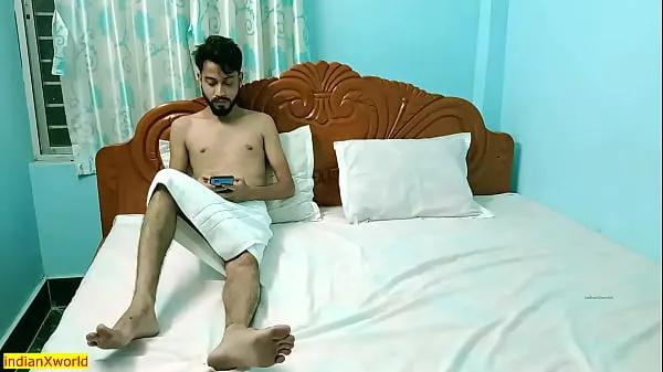 Big Indian young boy fucking beautiful hotel girl at Mumbai! Indian hotel sex total Clips