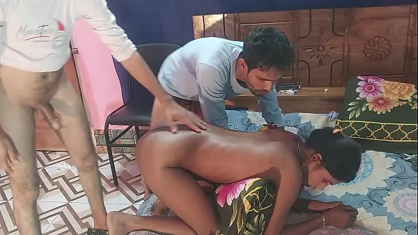 Big First time sex desi girlfriend Threesome Bengali Fucks Two Guys and one girl , Hanif pk and Sumona and Manik total Clips