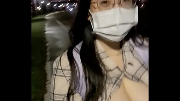Big Walking along with the river - expose my tits and talk to you total Clips