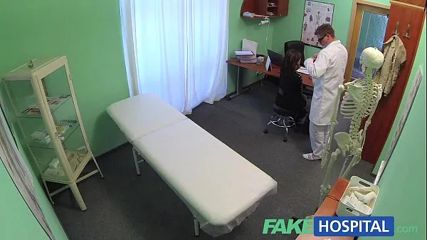 Big Fake Hospital Sexual treatment turns gorgeous busty patient moans of pain into p total Clips