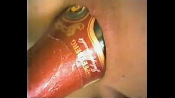 Big Champagne Bottle in Asshole of Girl total Clips